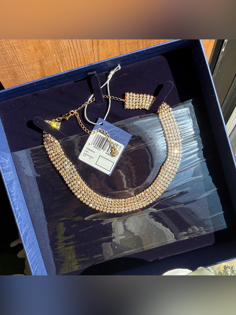Swarovski Necklace choker 30 cm 5364809